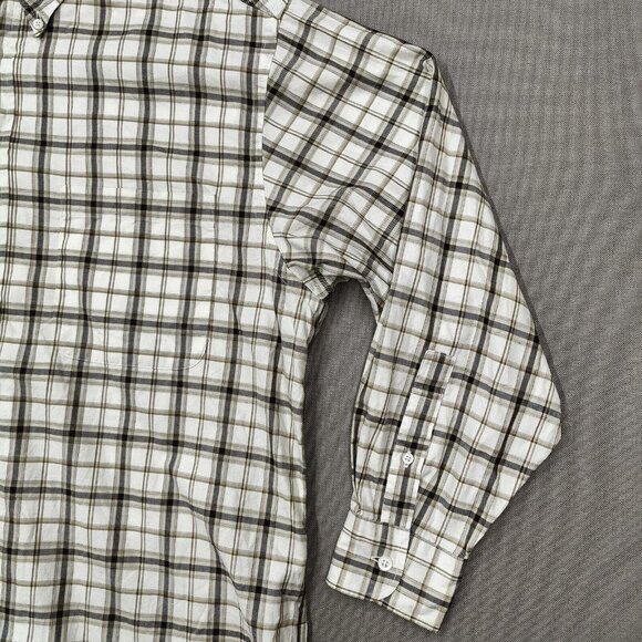 Turnbury Mens Large 33 100% Cotton Button Up Classic Core Norm Core Business - Picture 9 of 13